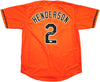 Gunnar Henderson Baltimore Signed Orange Baseball Jersey BAS ITP