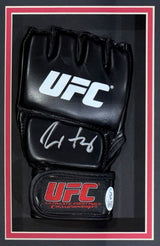 Max Holloway Signed UFC Replica Fight Glove In Shadowbox JSA QR