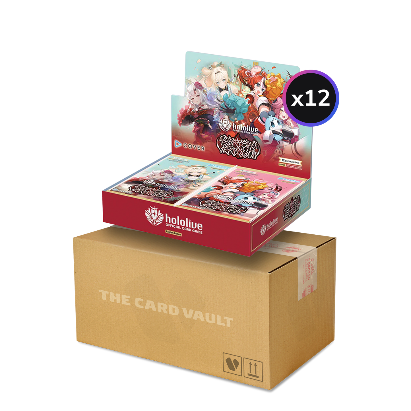 hololive Official Card Game - Ayakashi Vermilion - Display Case (12x Booster Boxes)