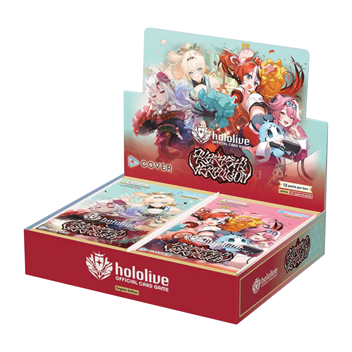 hololive Official Card Game - Ayakashi Vermilion - Display Case (12x Booster Boxes)