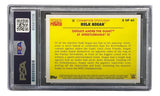 Hulk Hogan Signed 2015 Topps WWE Wrestlemania #5 Trading Card PSA