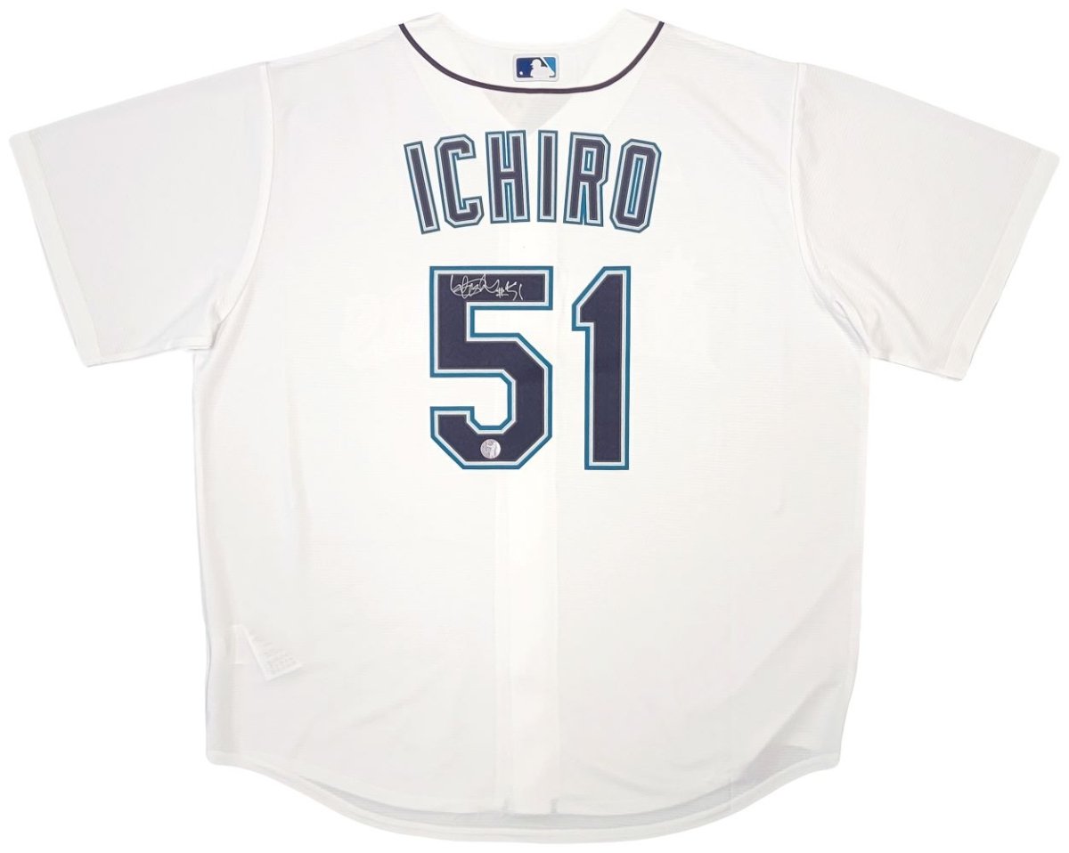 Ichiro Suzuki Signed Seattle Mariners Nike Baseball Jersey Ichiro COA