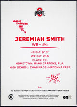 Jeremiah Smith RC 2024 Onit Ohio State Signature Series Rookie Auto SP 46/160