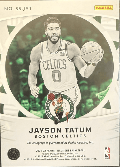 2021-22 Panini Illusions Jayson Tatum Autograph #Ss-Jyt