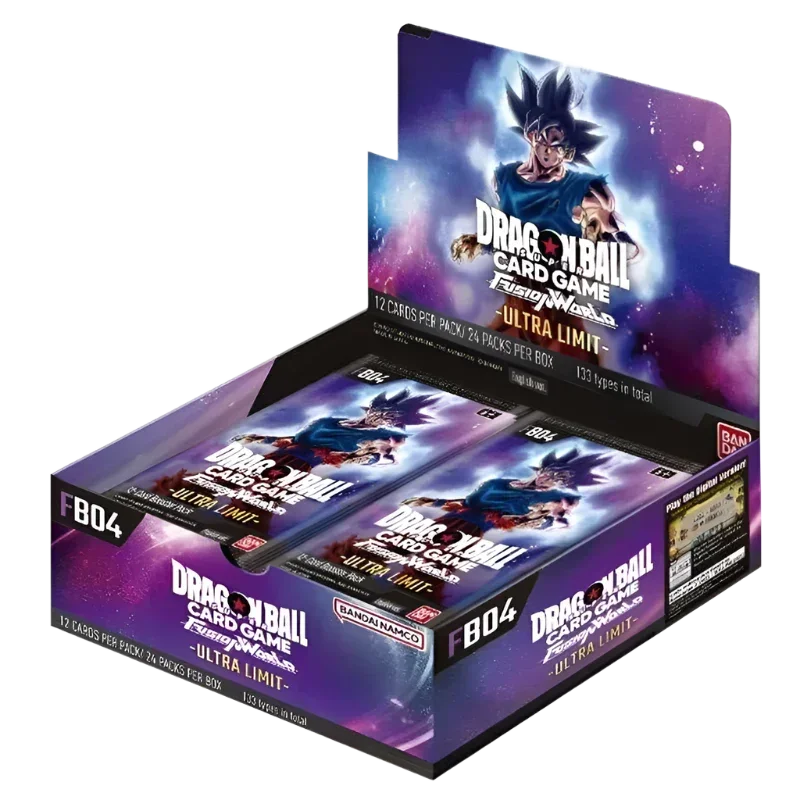 Dragon Ball Super Cg Fusion World - Ultra Limit (Fb04) - Booster Box (24X Packs)
