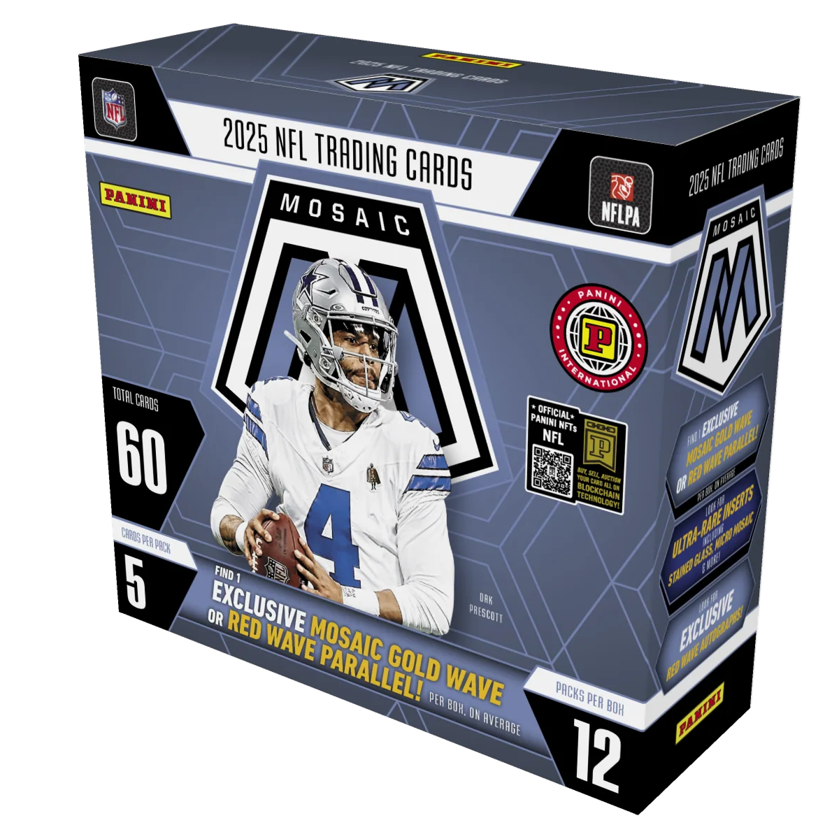 Panini - 2025 Mosaic American Football (NFL) - International Hobby Box