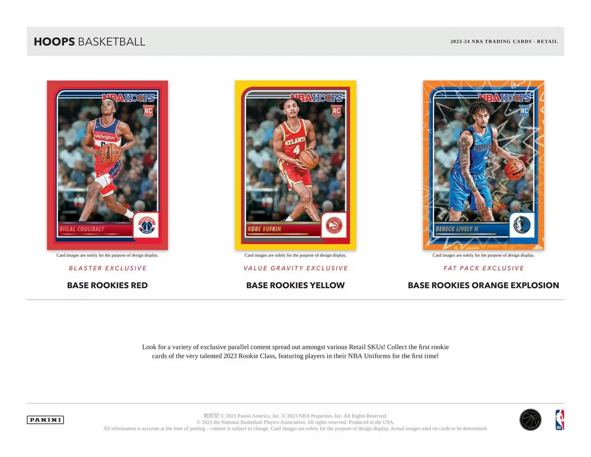 Panini - 2023/24 Hoops Basketball (NBA) - Fat Pack Box