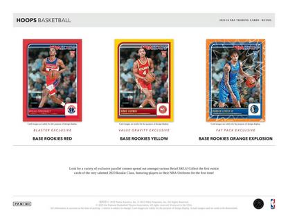 Panini - 2023/24 Hoops Basketball (NBA) - Fat Pack Box