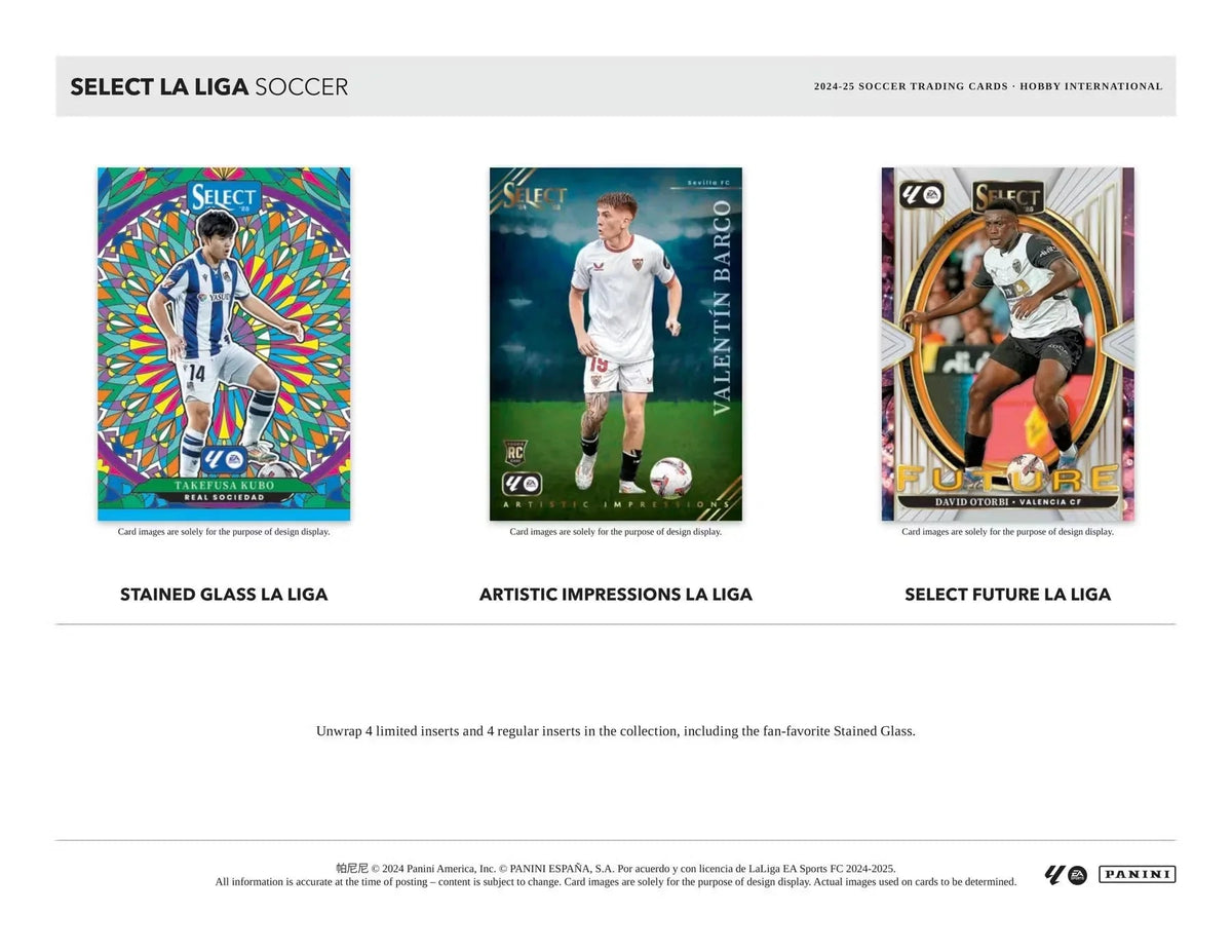 Panini - 2024/25 Select La Liga Football (Soccer) - International Hobby Box