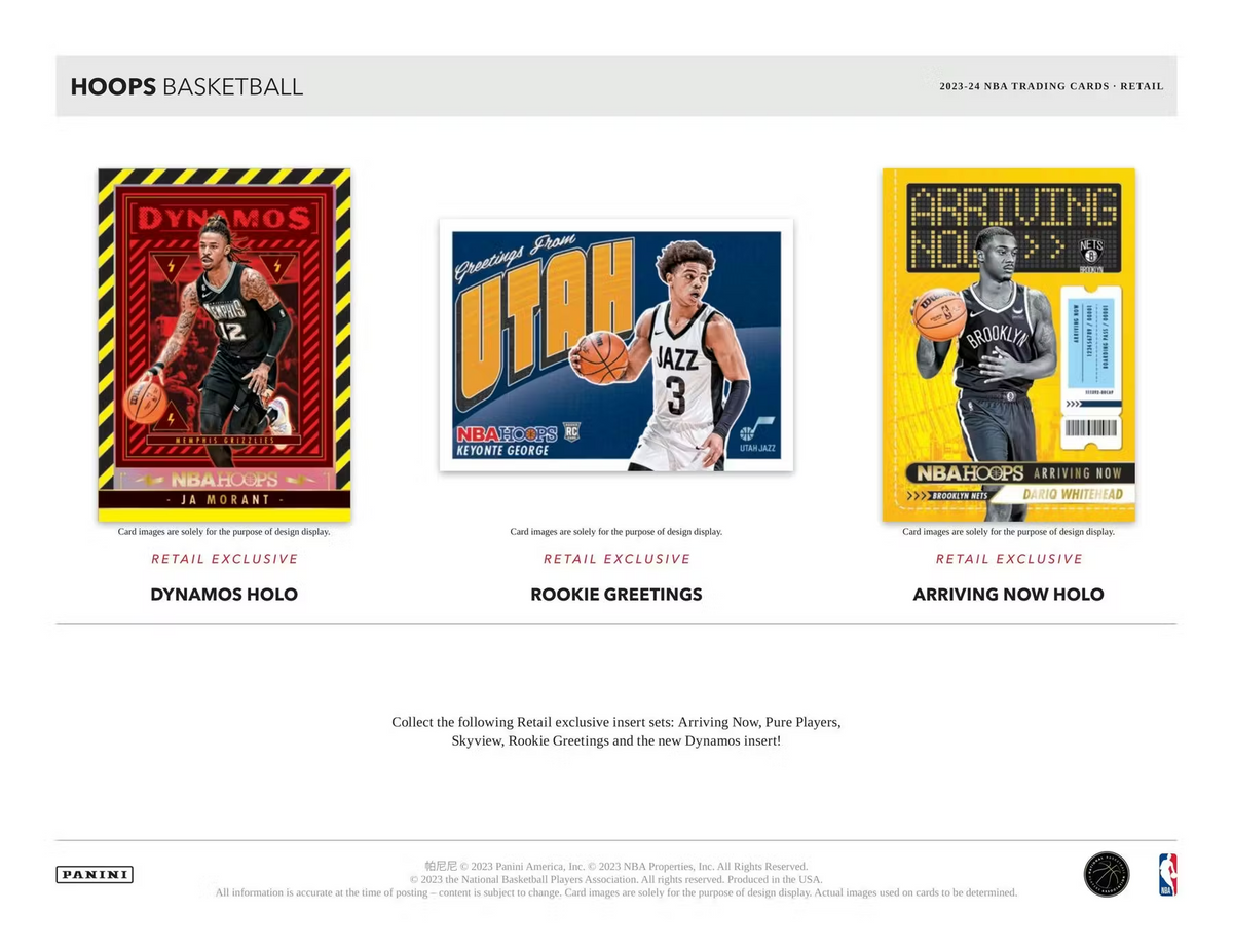 Panini - 2023/24 Hoops Basketball (NBA) - Fat Pack Box