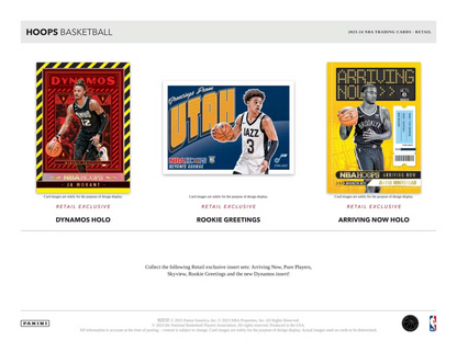 Panini - 2023/24 Hoops Basketball (NBA) - Fat Pack Box