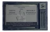Chevy Chase D'Angelo Signed National Lampoons Trading Card Card BAS Grade 10
