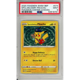 Pokemon Graded: Special Delivery Pikachu #Swsh074 Pokemon Center Canada Promo PSA 9