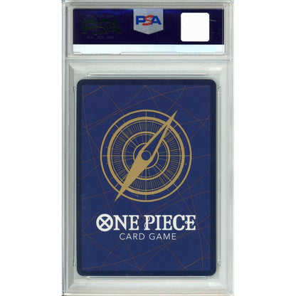 One Piece Graded: Monkey D. Luffy Op07-109 Treasure Rare (2024) PSA 10