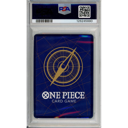 One Piece Graded: Capone "Gang" Bege Op04-100 Champions Top Player Finalist Pack (2024) PSA 10