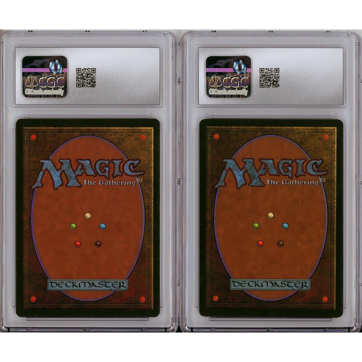 MTG Graded: Mana Crypt CGC 8, Sewers Of Estark CGC 9, Giant Badger CGC 7.5, Arena CGC 8 Harperprism Set Of 4