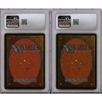MTG Graded: Mana Crypt CGC 8, Sewers Of Estark CGC 9, Giant Badger CGC 7.5, Arena CGC 8 Harperprism Set Of 4