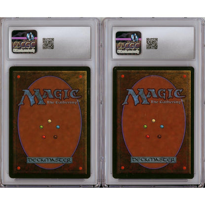 MTG Graded: Mana Crypt CGC 8, Sewers Of Estark CGC 9, Giant Badger CGC 7.5, Arena CGC 8 Harperprism Set Of 4