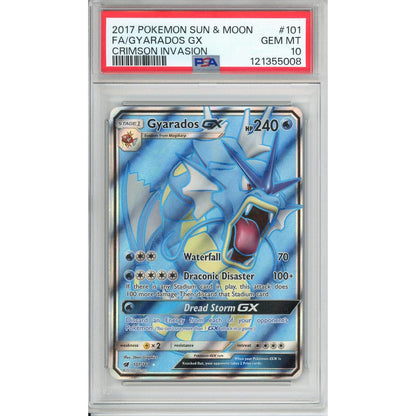Pokemon Graded: Gyarados Gx PSA 10