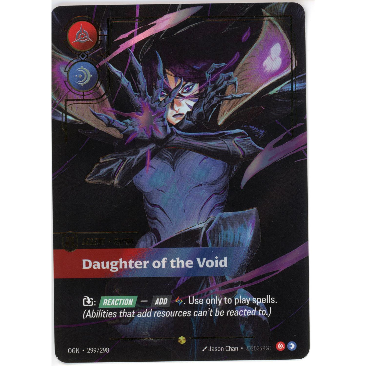 Riftbound: League Of Legends: Daughter Of The Void #299 Nm