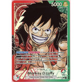 One Piece Single: Monkey D. Luffy Op01-003 Romance Dawn Leader Alt Art Nm