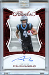 Tetairoa Mcmillan 2025 Flawless Ruby Red Diamond Auto SP 14/20