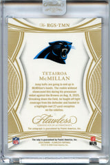 Tetairoa Mcmillan 2025 Flawless Ruby Red Diamond Auto SP 14/20