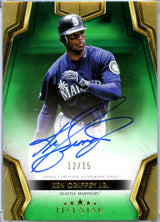 Ken Griffey Jr 2024 Topps Five Star Signatures Green Auto SP 12/15