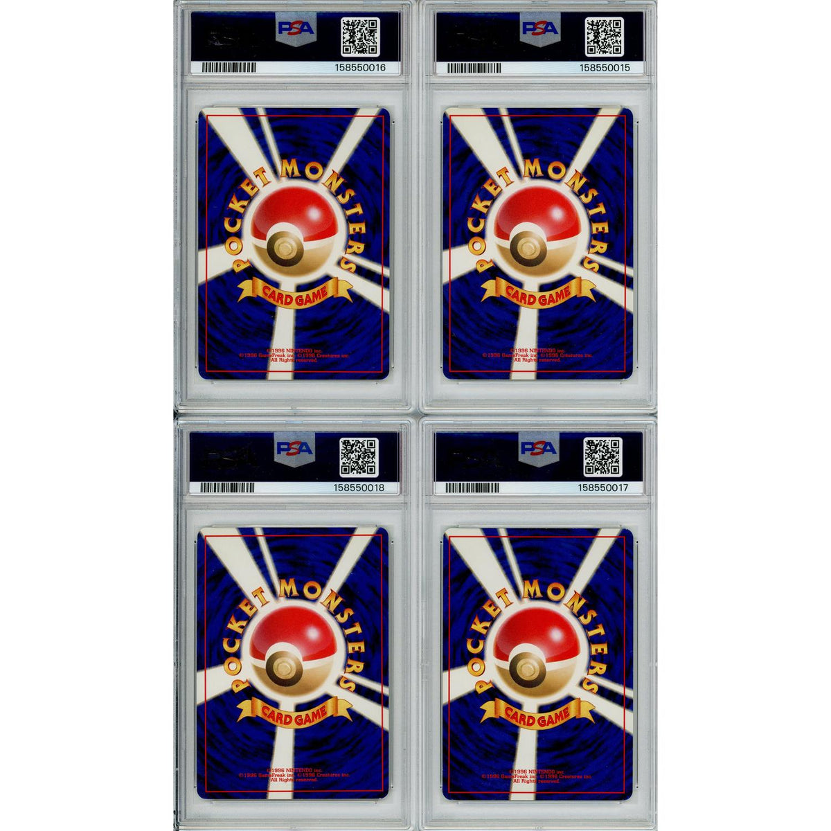 Pokemon Graded: Southern Islands Sequential Set Of 18 PSA Graded