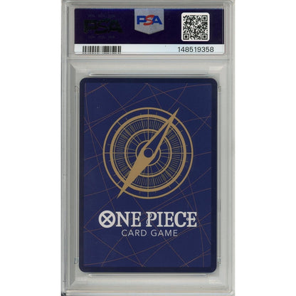 One Piece Graded: Luffy-Tarou Alt Art St18-005 A Fist Of Divine Speed PSA 10