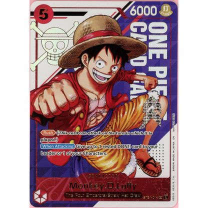 One Piece Single: Monkey D. Luffy St21-014 3Rd Anniversary Cp Pack Nm