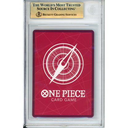 One Piece Graded: Kaido Op01-061 Alt Art Pre-Errata (2022) Beckett 9.5