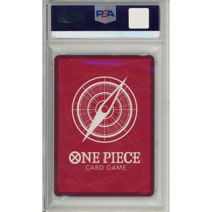 One Piece Graded: Monkey D. Luffy St21-001 Black & White Alt Art PSA 10
