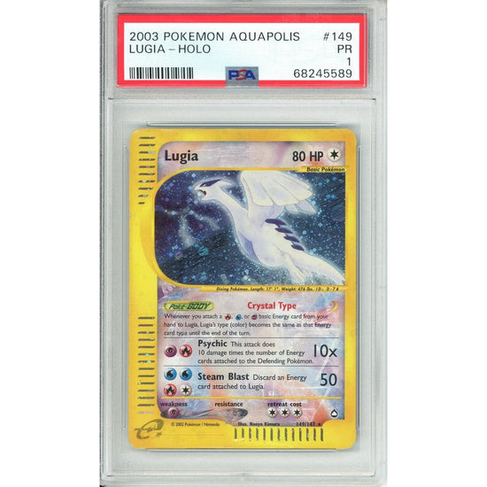 Pokemon Graded: Lugia PSA 1
