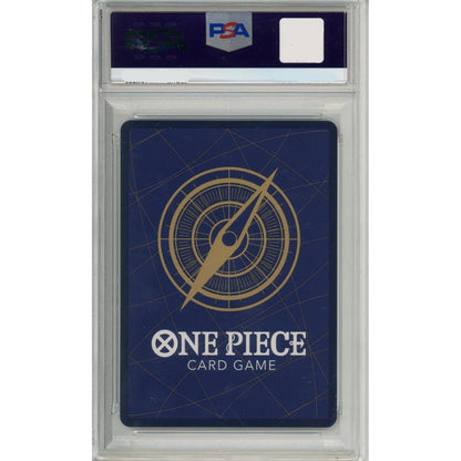 One Piece Graded: Monkey D. Luffy Op07-073 Bandai Card Game Fest 2025 PSA 10