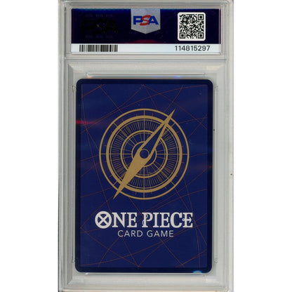 One Piece Graded: Buggy Manga Alt Art Op09-051 Emperors In The New World PSA 10