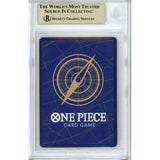One Piece Graded: Jp Buggy Manga Alt Art Op09-051 Emperors In The New World Beckett 10