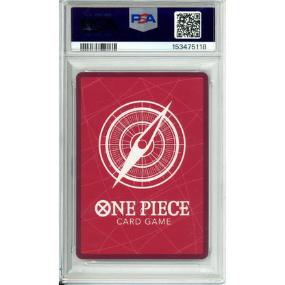 One Piece Graded: Shanks Leader Alt Art Op09-001 2Nd Anniversary Set PSA 10
