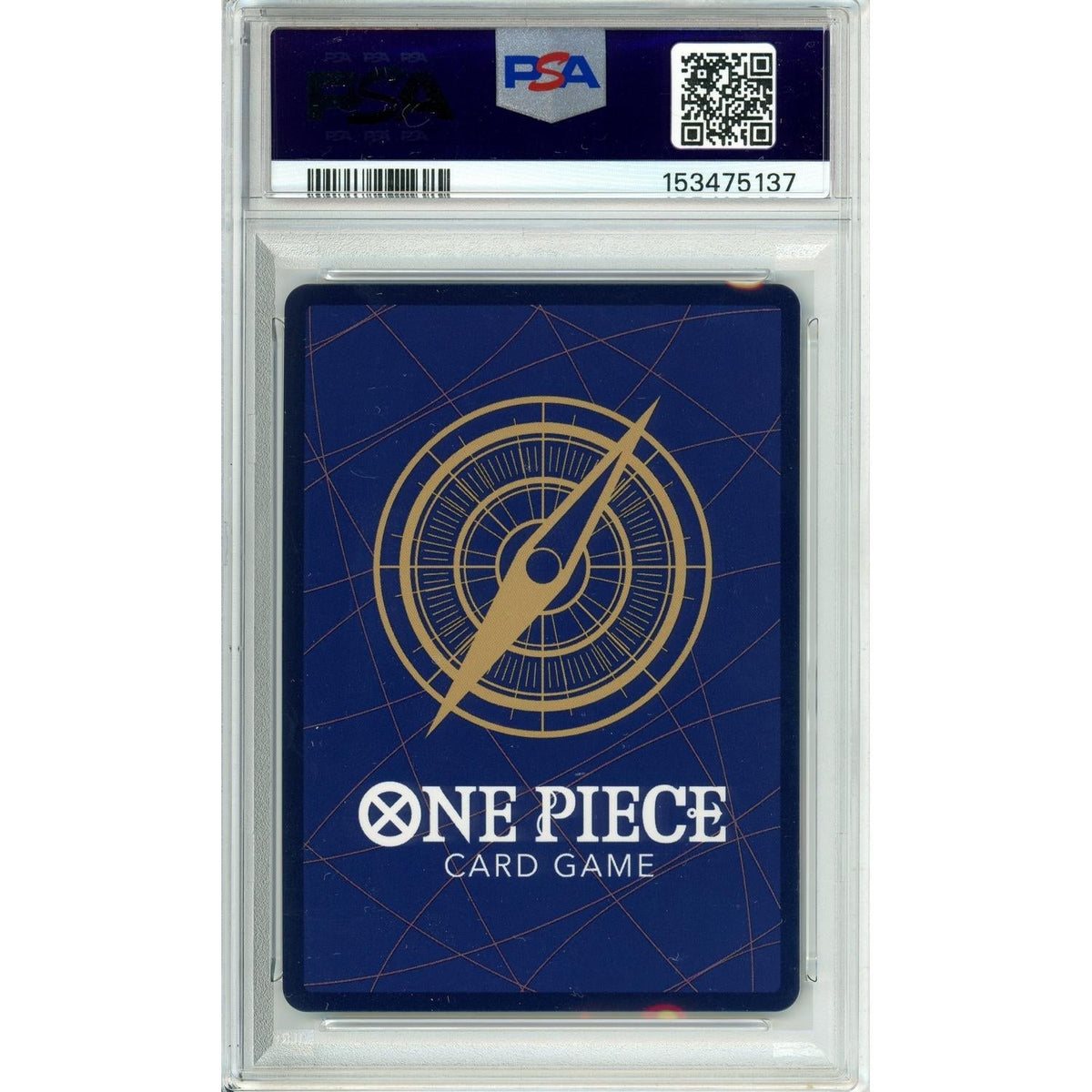 One Piece Graded: Monkey D. Luffy Op07-109 Treasure Rare PSA 10