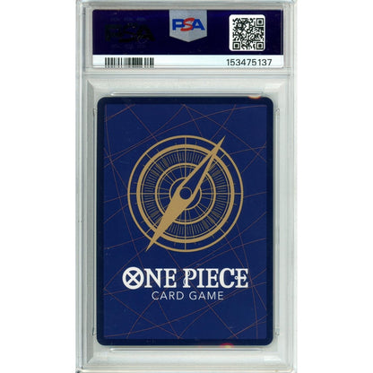 One Piece Graded: Monkey D. Luffy Op07-109 Treasure Rare PSA 10