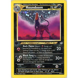 Pokemon Single: Houndoom 1St Edition 8/64 Neo Revelations (2000) Holo Nm