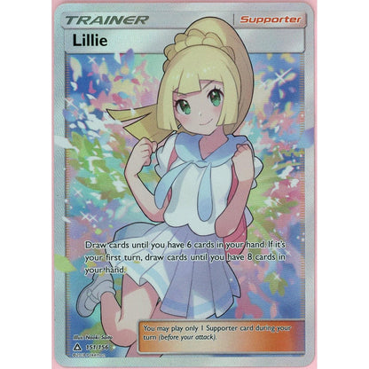 Pokemon Single: Lillie 151/157 Ultra Prism (2018) Full Art Trainer Nm
