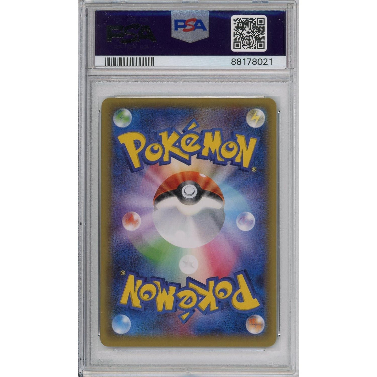 Pokemon Graded: Pikachu In Rayquaza Poncho PSA 9