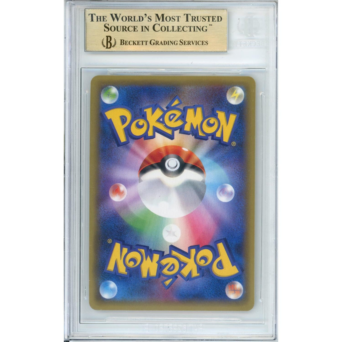 Pokemon Graded: Jp Charizard 11/87 20Th Anniversary Expansion Pack (2016) Holo Beckett 9.5