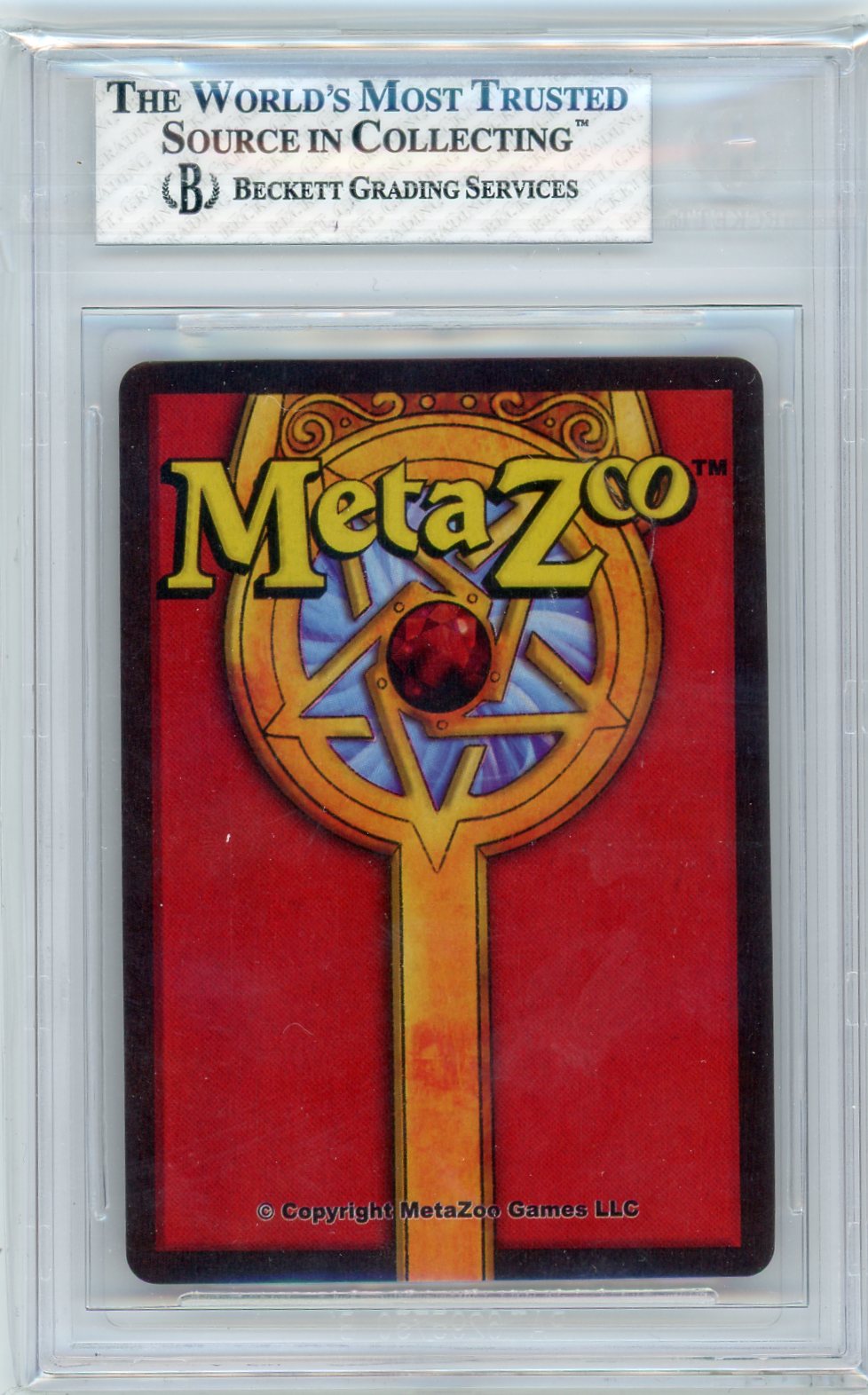 Mothman 2021 Metazoo Cryptid Nation 1St Edition Holo # 3 Rvr BGS 8