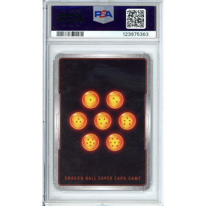 Dragon Ball Graded: Son Goku : Gt Fb03-140 Dragon Ball Fusion World Raging Roar (2024) Super Rare Alt Art PSA 10