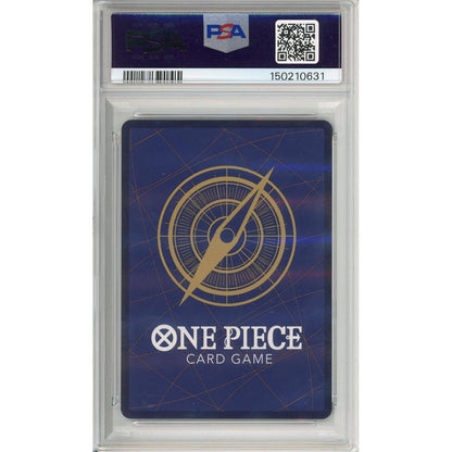 One Piece Graded: Shanks Op09-004 Emperors Of The New World (2024) Manga Alt Art PSA 10