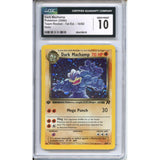 Pokemon Graded: 1St Edition Dark Machamp CGC 10