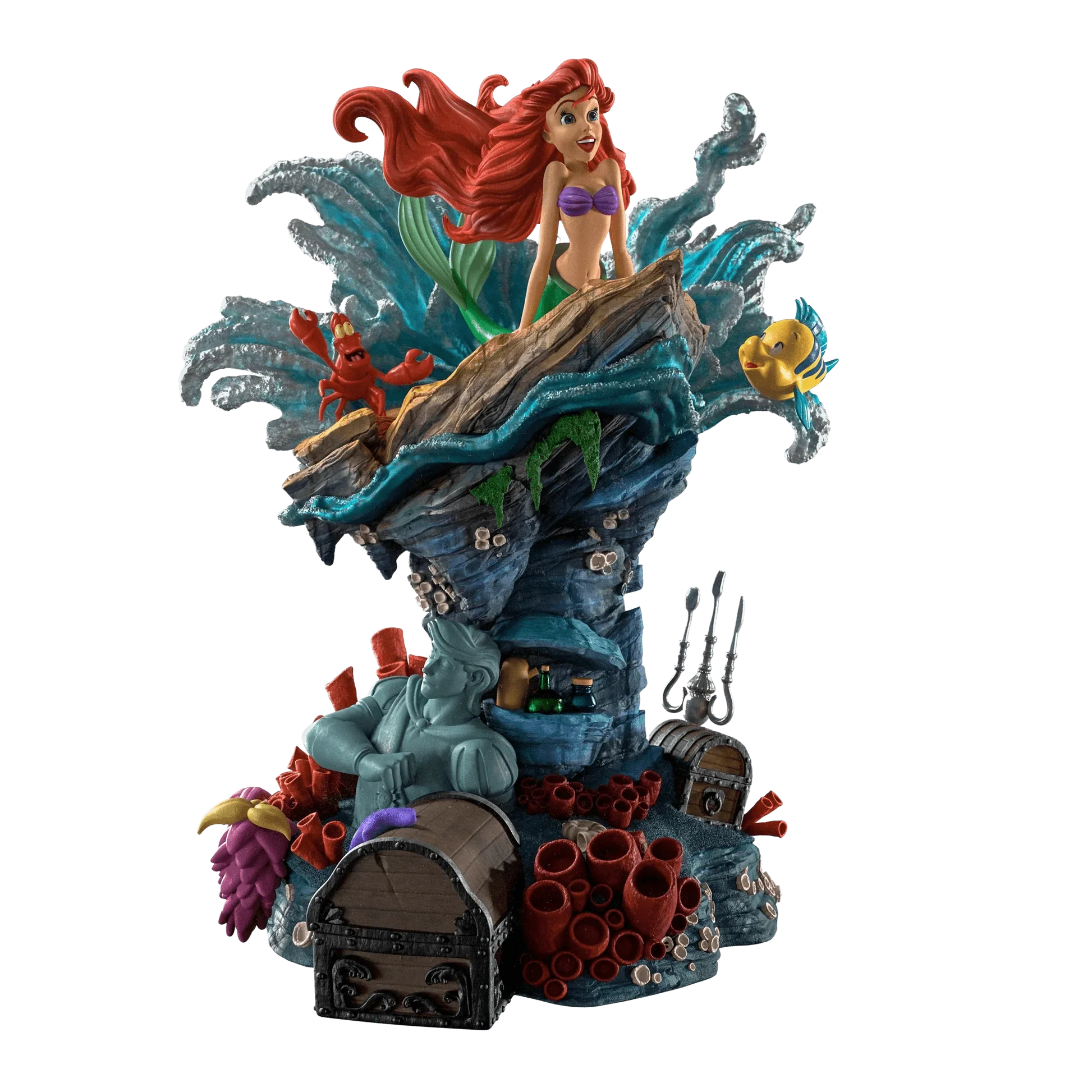 Iron Studios - Disney 100th - Little Mermaid - Deluxe Art Scale Statue 1/10