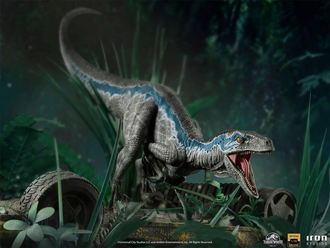 Iron Studios - Jurassic World: Fallen Kingdom - Blue Deluxe BDS Art Scale Statue 1/10